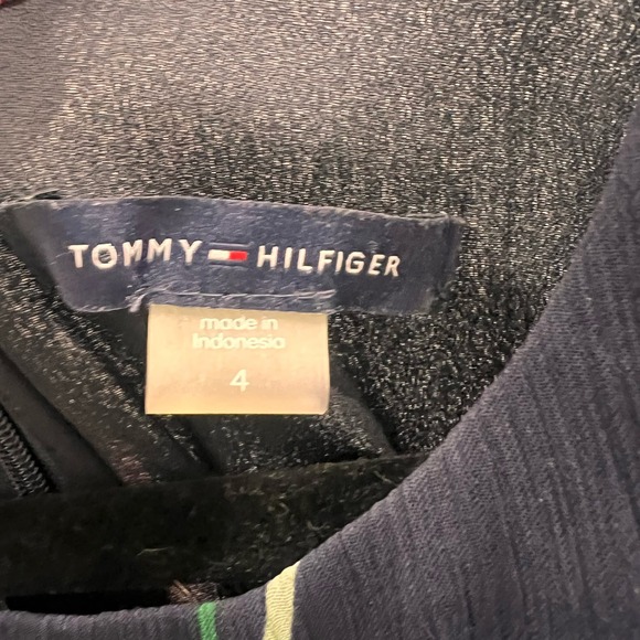 TOMMY HILFIGHER Printed Chiffon Tier Maxi Dress Women’s size 4 - Picture 9 of 9